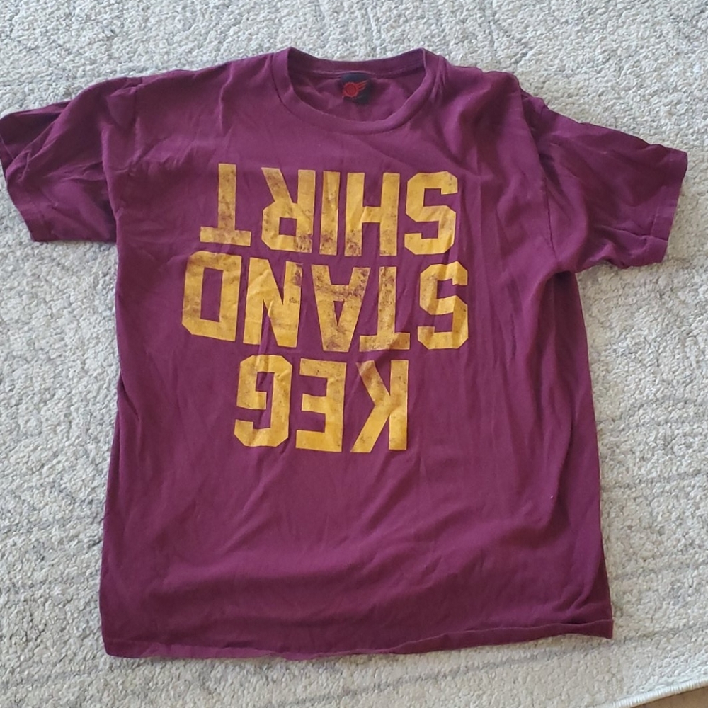Keg stand size large t-shirt